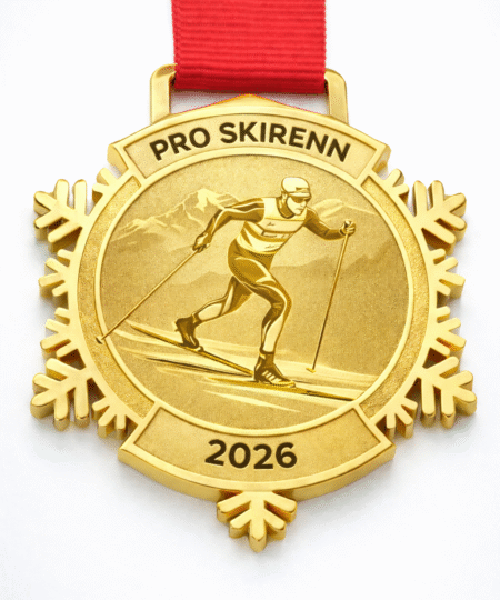 Design din egen skirennmedalje – Inspirasjonsmedalje